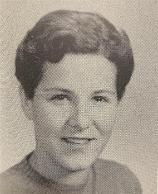 A 1959 yearbook photo of Jody Day.